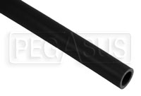 Click for a larger picture of Black Silicone Hose, Straight, 7/8 inch ID, 1 Foot Length