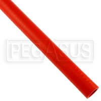 Click for a larger picture of Red Silicone Hose, Straight, 1 inch ID, 1 Meter Length