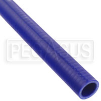 Click for a larger picture of Blue Silicone Hose, Straight, 1 1/8 inch ID, 1 Meter Length