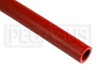 Click for a larger picture of Red Silicone Hose, Straight, 1 1/8 inch ID, 1 Foot Length