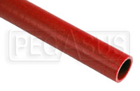 Click for a larger picture of Red Silicone Hose, Straight, 1 1/4 inch ID, 1 Meter Length