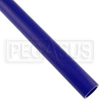 Large photo of Blue Silicone Hose, Straight, 1 3/8 inch ID, 1 Meter Length, Pegasus Part No. SHL35-BLUE