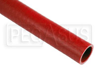 Click for a larger picture of Red Silicone Hose, Straight, 1 3/8 inch ID, 1 Meter Length