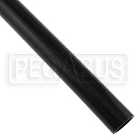 Click for a larger picture of Black Silicone Hose, Straight, 1 1/2 inch ID, 1 Meter Length