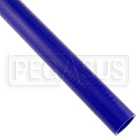 Large photo of Blue Silicone Hose, Straight, 1 1/2 inch ID, 1 Meter Length, Pegasus Part No. SHL38-BLUE