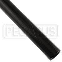 Click for a larger picture of Black Silicone Hose, Straight, 1 5/8 inch ID, 1 Meter Length