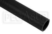 Click for a larger picture of Black Silicone Hose, Straight, 1 5/8 inch ID, 1 Foot Length