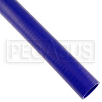 Click for a larger picture of Blue Silicone Hose, Straight, 1 3/4 inch ID, 1 Meter Length