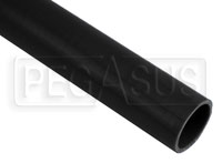 Click for a larger picture of Black Silicone Hose, Straight, 1 3/4 inch ID, 1 Foot Length