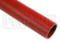 Click for a larger picture of Red Silicone Hose, Straight, 2 inch ID, 1 Meter Length