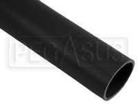 Click for a larger picture of Black Silicone Hose, Straight, 2 3/8 inch ID, 1 Meter Length
