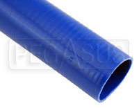 Click for a larger picture of Blue Silicone Hose, Straight, 2 1/2 inch ID, 1 Meter Length