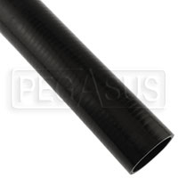Click for a larger picture of Black Silicone Hose, Straight, 2 3/4 inch ID, 1 Meter Length