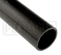 Click for a larger picture of Black Silicone Hose, Straight, 2 3/4 inch ID, 1 Meter Length