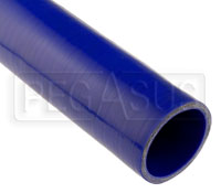 Click for a larger picture of Blue Silicone Hose, Straight, 2 3/4 inch ID, 1 Meter Length