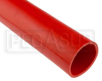 Click for a larger picture of Red Silicone Hose, Straight, 2 3/4 inch ID, 1 Foot Length