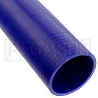Click for a larger picture of Blue Silicone Hose, Straight, 3.00 inch ID, 1 Foot Length