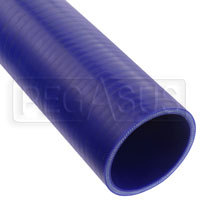 Click for a larger picture of Blue Silicone Hose, Straight, 3 inch ID, 1 Meter Length