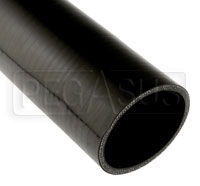 Click for a larger picture of Black Silicone Hose, Straight, 3 1/4 inch ID, 1 Meter Length