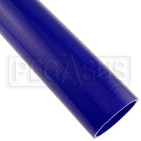 Click for a larger picture of Blue Silicone Hose, Straight, 3 1/4 inch ID, 1 Meter Length