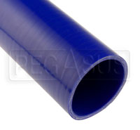 Click for a larger picture of Blue Silicone Hose, Straight, 3 1/4 inch ID, 1 Meter Length