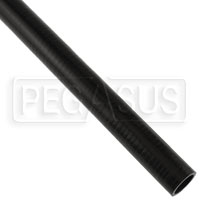 Click for a larger picture of Black Silicone Hose, Straight, 1 1/8 inch ID, 1 Foot Length