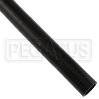 Click for a larger picture of Black Silicone Hose, Straight, 1 1/4 inch ID, 1 Foot Length