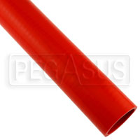 Click for a larger picture of Red Silicone Hose, Straight, 2 3/8 inch ID, 1 Foot Length