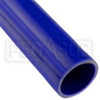 Click for a larger picture of Blue Silicone Hose, Straight, 2 3/4 inch ID, 1 Foot Length