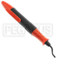 Click for a larger picture of Shaviv Glo-Burr E Compact Deburring Tool, Red