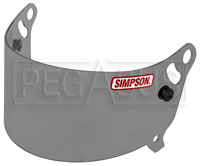 Click for a larger picture of Simpson Dark Smoke Shield for Viper Helmet