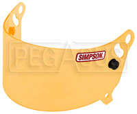 Click for a larger picture of Simpson Amber Shield for Viper Helmet
