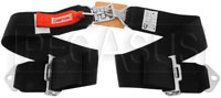 Click for a larger picture of Simpson Latch & Link Bolt-in Lap Belt, 36"-62", Pull Up