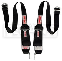 Click for a larger picture of Simpson Latch & Link Separate Strap HANS Shoulder Harness