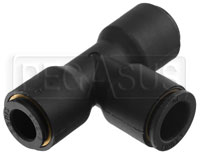 Click for a larger picture of SPA Design Tee Connector, 10mm to 8mm Dekabon Tubing