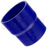 Click for a larger picture of Blue Silicone Hose, 4 1/2 x 4.00 inch ID Straight Reducer