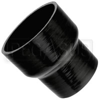 Click for a larger picture of Black Silicone Hose, 4 1/2 x 3 1/2 inch ID Straight Reducer