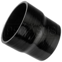 Click for a larger picture of Black Silicone Hose, 5 x 4 1/2 inch ID Straight Reducer