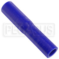 Click for a larger picture of Blue Silicone Hose, 3/4 x 5/8 inch ID Straight Reducer
