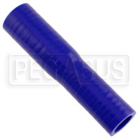 Click for a larger picture of Blue Silicone Hose, 7/8 x 3/4 inch ID Straight Reducer