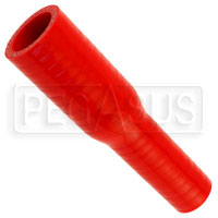 Click for a larger picture of Red Silicone Hose, 1 x 5/8 inch ID Straight Reducer