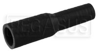 Click for a larger picture of Black Silicone Hose, 1 x 5/8 inch ID Straight Reducer