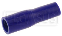 Click for a larger picture of Blue Silicone Hose, 1 inch x 3/4 inch ID Straight Reducer