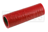 Click for a larger picture of Red Silicone Hose, 1 1/8 x 1 inch ID Straight Reducer