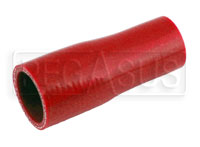 Click for a larger picture of Red Silicone Hose, 1 1/4 x 1 inch ID Straight Reducer