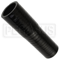 Click for a larger picture of Black Silicone Hose, 1 1/4 x 1 1/8 inch ID Straight Reducer
