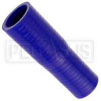 Large photo of Blue Silicone Hose, 1 1/4 x 1 1/8 inch ID Straight Reducer, Pegasus Part No. SR32.28-BLUE
