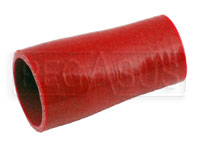 Click for a larger picture of Red Silicone Hose, 1 3/4 x 1 1/2 inch ID Straight Reducer