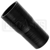 Click for a larger picture of Black Silicone Hose, 2 x 1 3/4 inch ID Straight Reducer