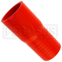 Click for a larger picture of Red Silicone Hose, 2 x 1 3/4 inch ID Straight Reducer